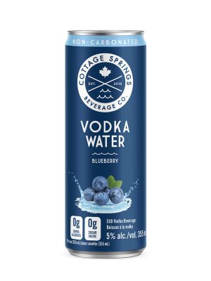 Cottage Springs Blueberry Vodka Water