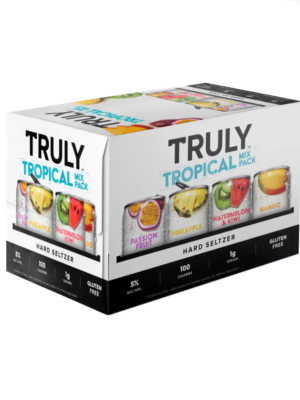TRULY HARD SELTZER TROPICAL VARIETY PACK 12 X Can 355 ml