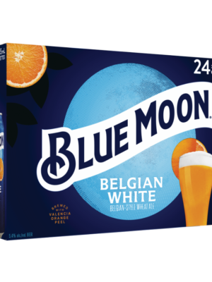 BLUE MOON BELGIAN WHITE 24 X Can 473 ml – The Beer Man