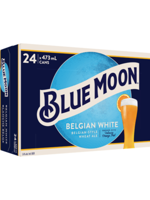 BLUE MOON BELGIAN WHITE 24 X Can 473 ml