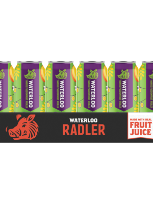 WATERLOO MANGO PASSIONFRUIT RADLER 24 X Can 473 ml