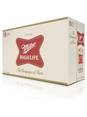 MILLER HIGH LIFE 15 X Can 355 ml