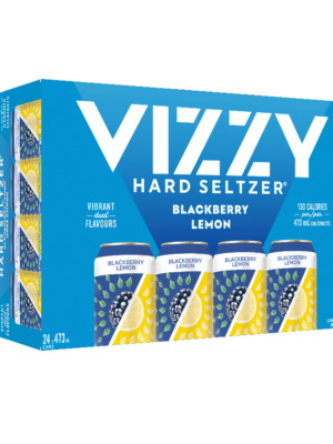 VIZZY BLACKBERRY LEMON 24 X Can 473 ml