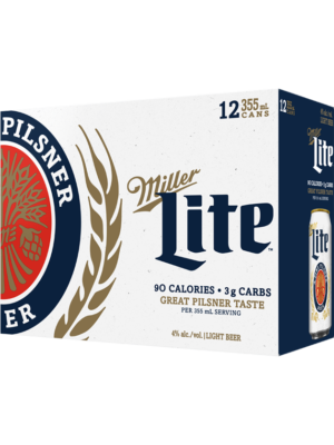 MILLER LITE 12 X Can 355 ml