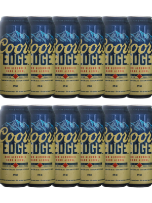 COORS EDGE 0.5 12 X Can 473 ml