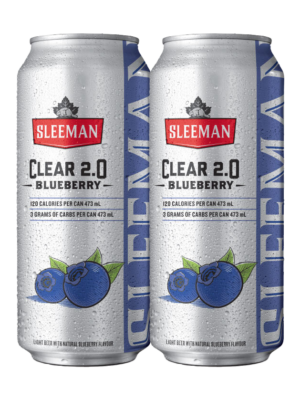 SLEEMAN CLEAR 2.0 BLUEBERRY 2 X Can 473 ml