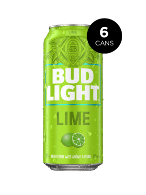 BUD LIGHT LIME 6 X Can 473 ml