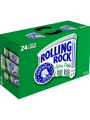 ROLLING ROCK PALE LAGER 24 X Can 355 ml