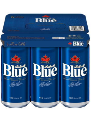 LABATT BLUE 6 X Can 473 ml
