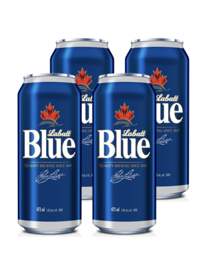 LABATT BLUE 4 X Can 473 ml