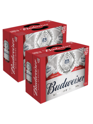 BUDWEISER 24 X Can 355 ml