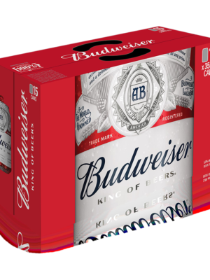 BUDWEISER 15 X Can 355 ml