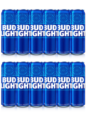 BUD LIGHT 12 X Can 740 ml