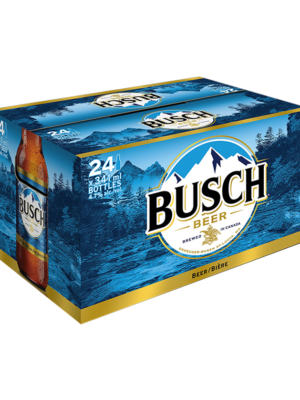 BUSCH LAGER 24 X Bottle 341 ml