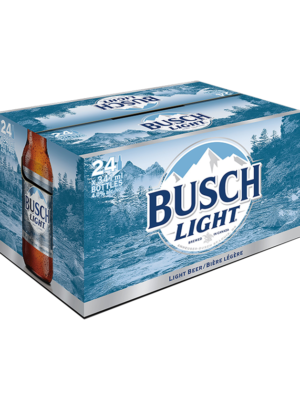 BUSCH LIGHT 24 X Bottle 341 ml