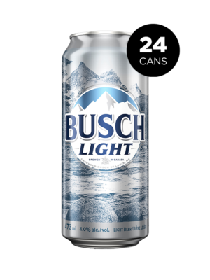 BUSCH LIGHT 24 X Can 473 ml