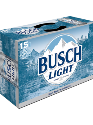 BUSCH LIGHT 15 X Can 355 ml