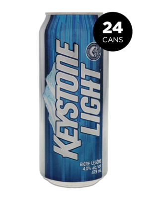 KEYSTONE LIGHT 24 X Can 473 ml