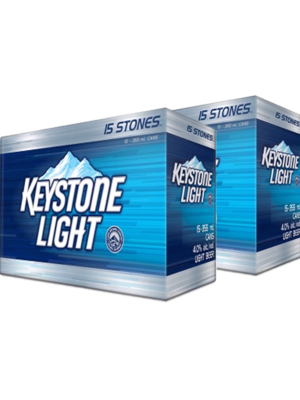 KEYSTONE LIGHT 30 X Can 355 ml