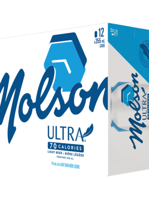 MOLSON ULTRA 12 X Can 355 ml