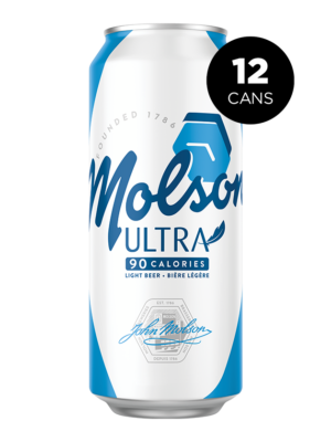 MOLSON ULTRA 12 X Can 473 ml