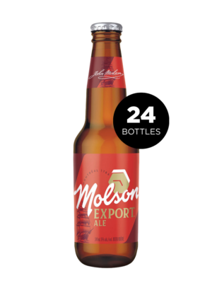 MOLSON EXPORT 24 X Bottle 341 ml