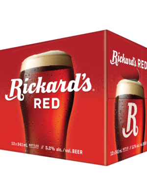 RICKARDS RED 12 X Bottle 341 ml