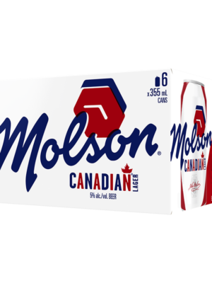 MOLSON CANADIAN 6 X Can 355 ml