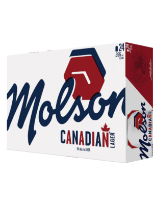 MOLSON CANADIAN 24 X Can 355 ml