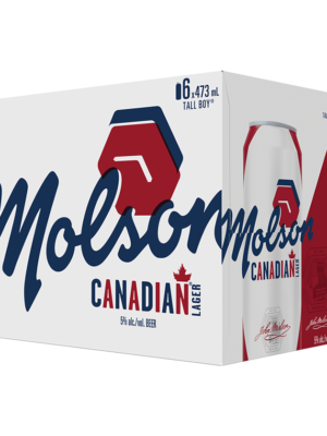 MOLSON CANADIAN 6 X Can 473 ml