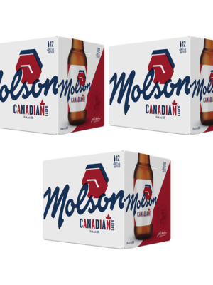 MOLSON CANADIAN 36 X Bottle 341 ml