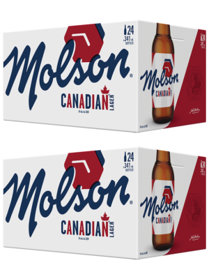 MOLSON CANADIAN 48 X Bottle 341 ml