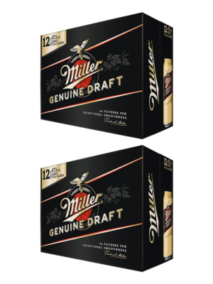 MILLER GENUINE DRAFT 24 X Can 473 ml