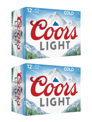 COORS LIGHT 24 X Can 473 ml
