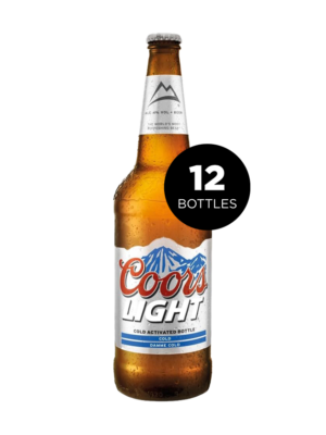 COORS LIGHT 12 X Bottle 710 ml