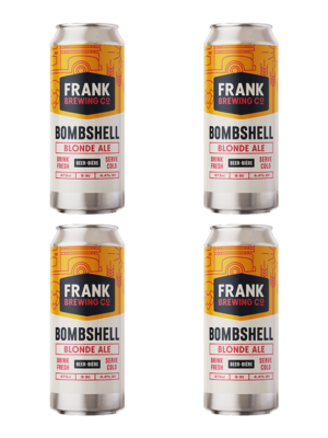 BOMBSHELL BLONDE ALE 4 X Can 473 ml