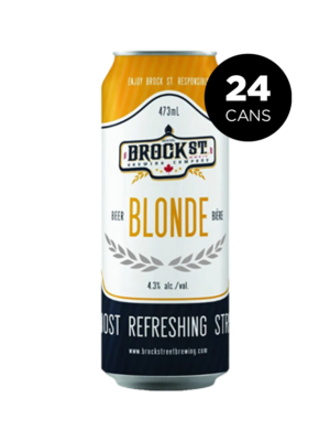 BROCK STREET BLONDE 24 X Can 473 ml