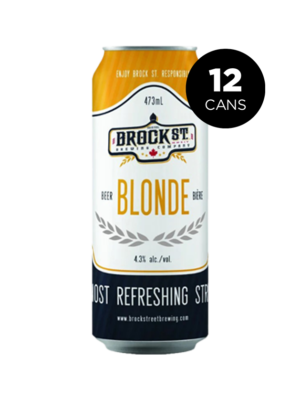 BROCK STREET BLONDE 12 X Can 473 ml