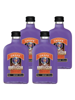 JOHNY BOOTLEGGER SING SING SOUR GRAPE 4 X Bottle 200 ml
