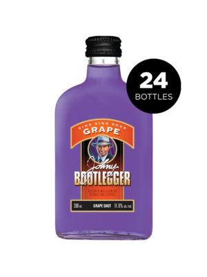 JOHNY BOOTLEGGER SING SING SOUR GRAPE 24 X Bottle 200 ml