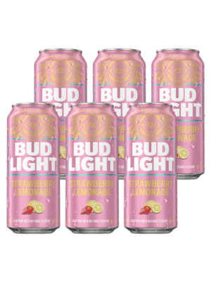 BUD LIGHT STRAWBERRY LEMONADE 6 X Can 473 ml