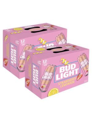 BUD LIGHT STRAWBERRY LEMONADE 24 X Can 473 ml