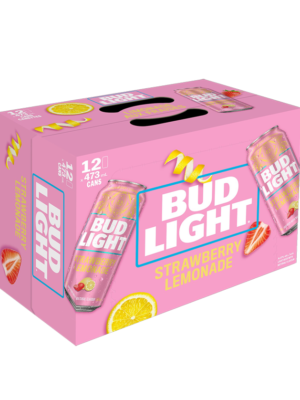 BUD LIGHT STRAWBERRY LEMONADE 12 X Can 473 ml