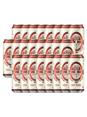 STONE HOUSE PREMIUM CZECH PILSNER 24 X Can 473 ml