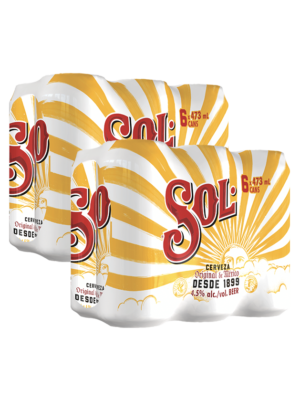 SOL 12 X Can 473 ml