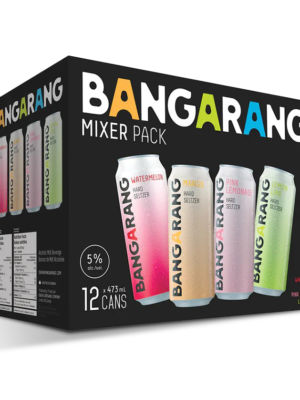 BANGARANG HARD SELTZER - MIXER PACK 12 X Can 473 ml