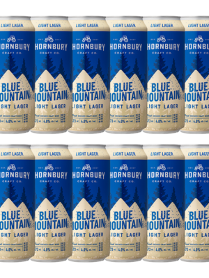 THORNBURY BLUE MOUNTAIN LIGHT LAGER 12 X Can 473 ml