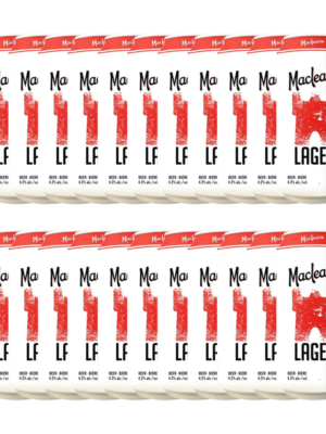 MACLEANS LIGHT LAGER 24 X Can 473 ml