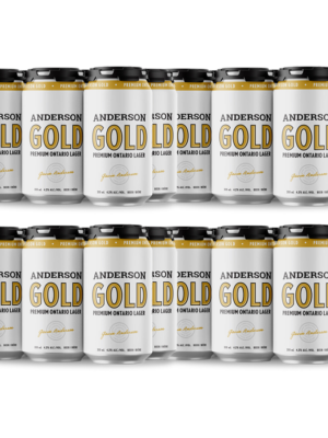 ANDERSON GOLD LAGER 24 X Can 355 ml