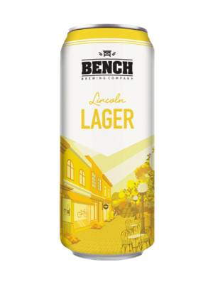 BENCH BREWING LINCOLN LAGER 1 X Can 473 ml